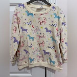 Angel Dear Sweatshirt | Unicorn Print | 4T
